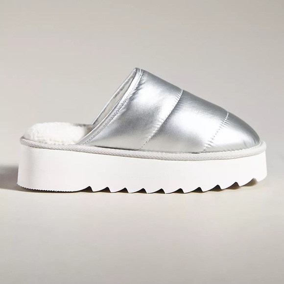 Anthropologie Maeve Puffy Platform Slippers - Picture 3 of 4